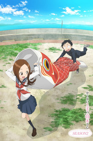 Karakai Jouzu no Takagi-san 2. Sezon afişi