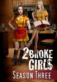 2 Broke Girls 3. Sezon afişi