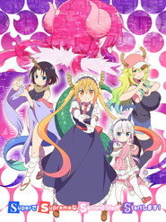 Miss Kobayashi's Dragon Maid 2. Sezon afişi