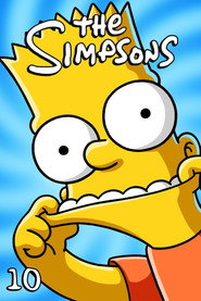 Simpsonlar 10. Sezon afişi