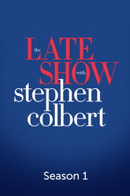 The Late Show with Stephen Colbert 1. Sezon afişi