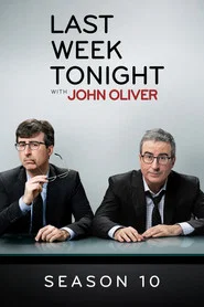Last Week Tonight with John Oliver 10. Sezon afişi