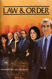 Law & Order 16. Sezon afişi