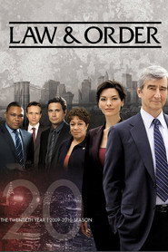 Law & Order 20. Sezon afişi